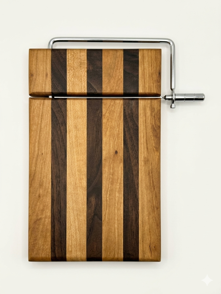 Walnut & Cherry Cheese Slicer