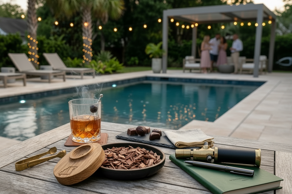 Red Oak Whiskey Smoker